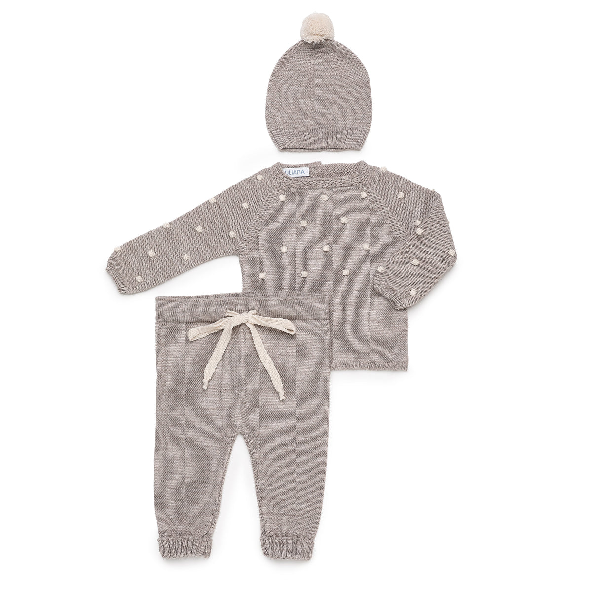 Juliana Completo Tre Pezzi Maglioncino Ghettina Cappellino