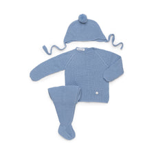 Juliana Completo Tre Pezzi in Lana Maglioncino con Ghettina e Cappellino (Copia)