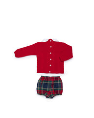 Juliana Completo Maglioncino e Coulotte Tartan Invernale (Copia)