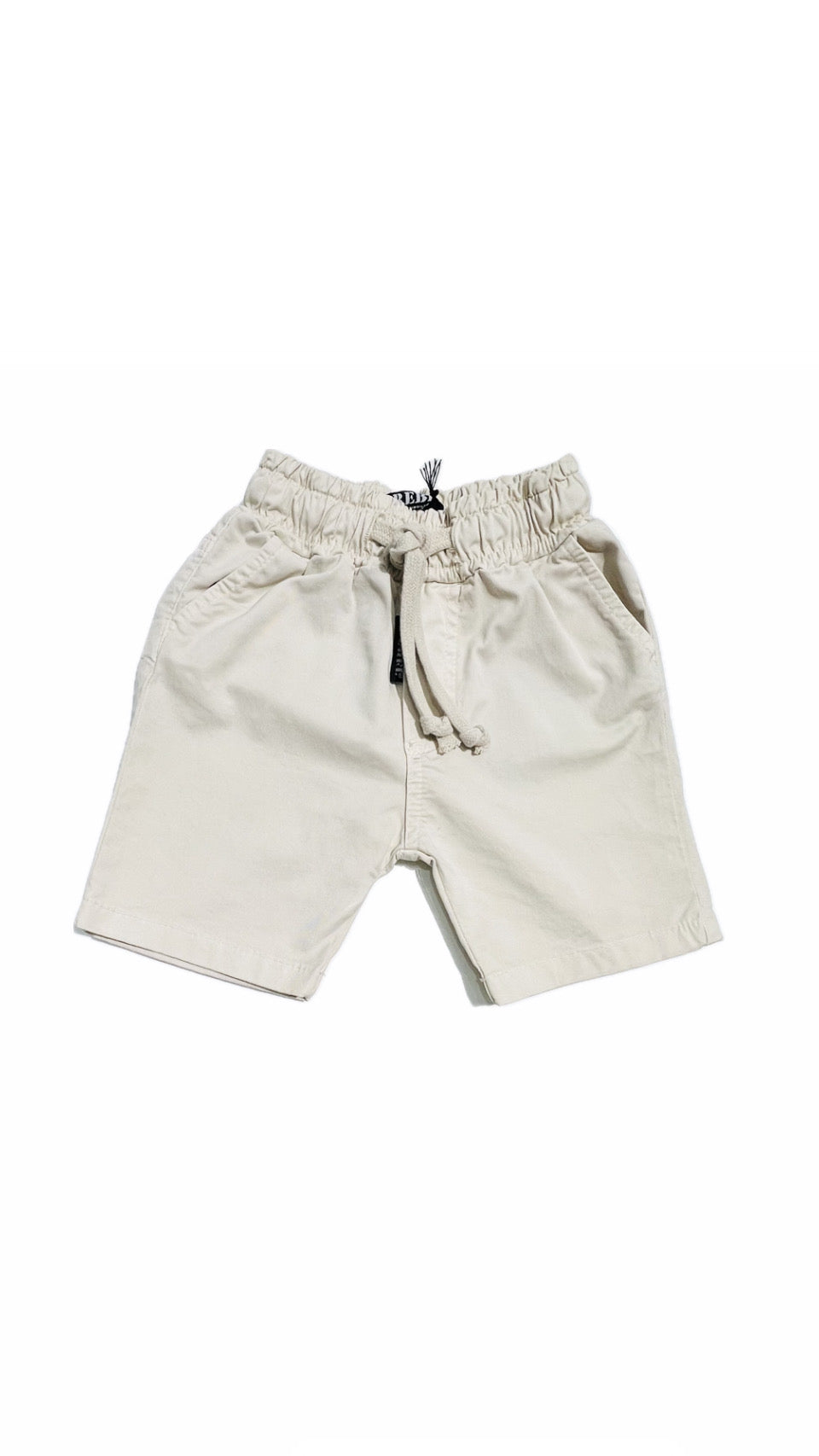 REBEL BERMUDA COTONE CON ELASTICO IN VITA NEONATO