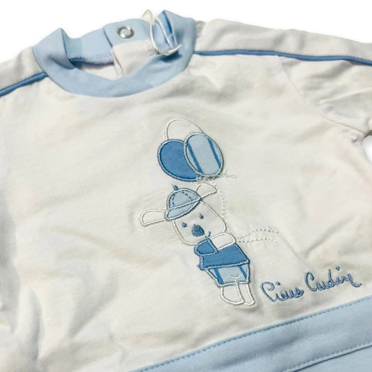Tutina Pierre Cardin 100% Cotone Da Neonato