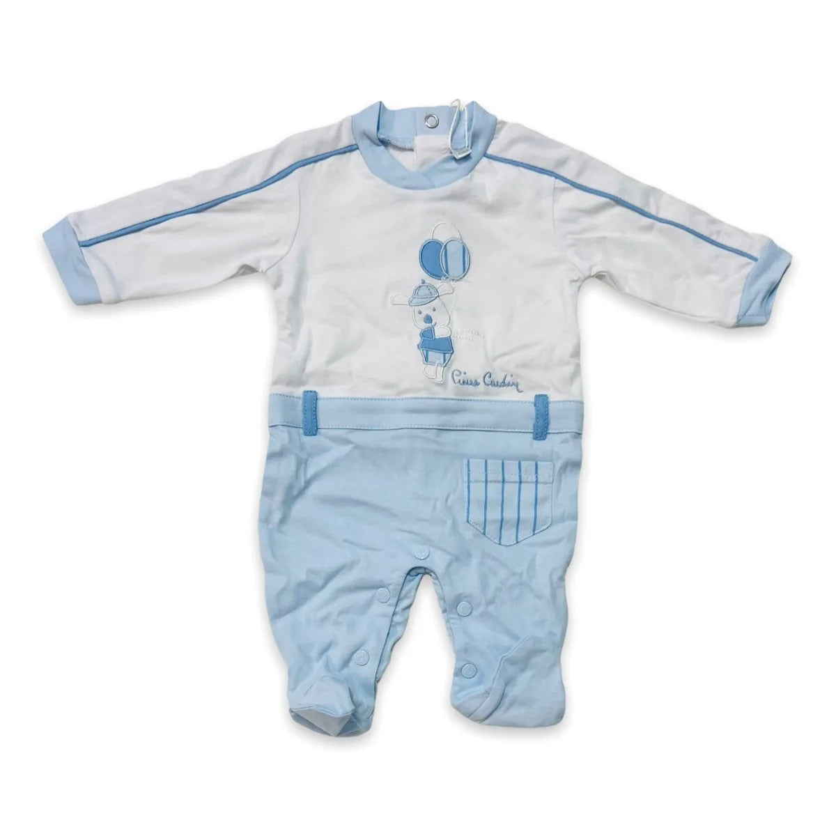 Tutina Pierre Cardin 100% Cotone Da Neonato