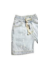 REBEL BERMUDA BAMBINO CON ELASTICO IN VITA