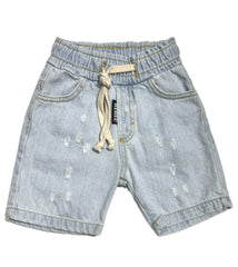 REBEL BERMUDA BAMBINO CON ELASTICO IN VITA
