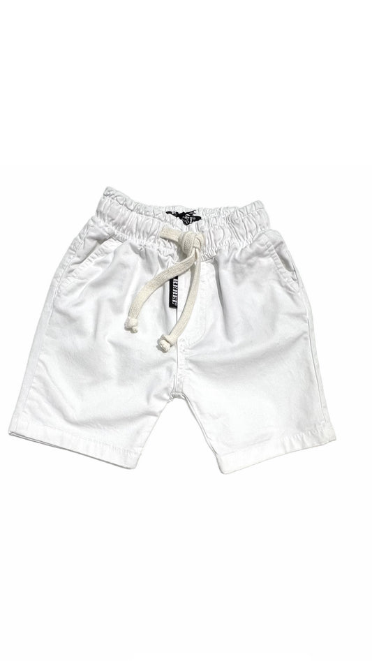 REBEL BERMUDA COTONE CON ELASTICO IN VITA NEONATO