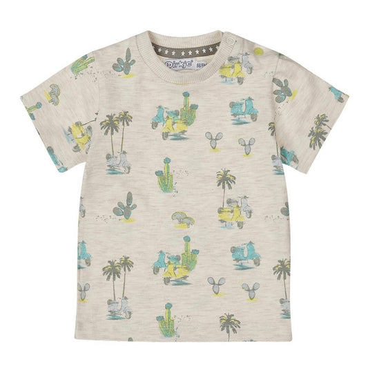 T-shirt Neonato Dirkje 100% Cotone Miami