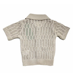 Cardigan in Filo Traforato bambino