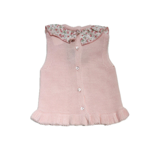 Neonata Completo in Filo Giro Manica con Coulotte