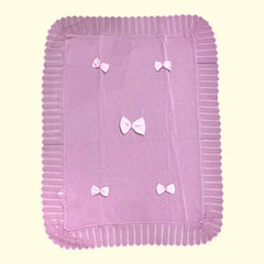 Prime Emozione Scialle in Filo con Fiocchi