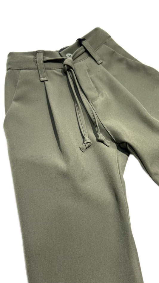 Pierre Cardin Pantalone Bambino con Pinces Fondo Ampio