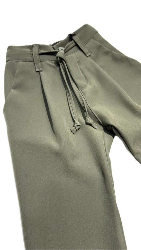 Pierre Cardin Pantalone Ragazzo con Pinces fondo ampio
