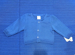 Pappa e Latte Set Nascita in Filo Completo Due Pezzi Scialle Golfino Cappellino e Scarpine