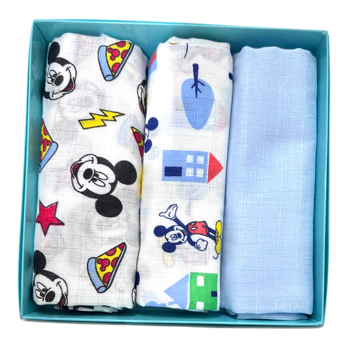 Disney Tre Mussole Mickey Mouse in Garza Colorate