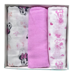 Disney Tris Mussole Minnie Colorate