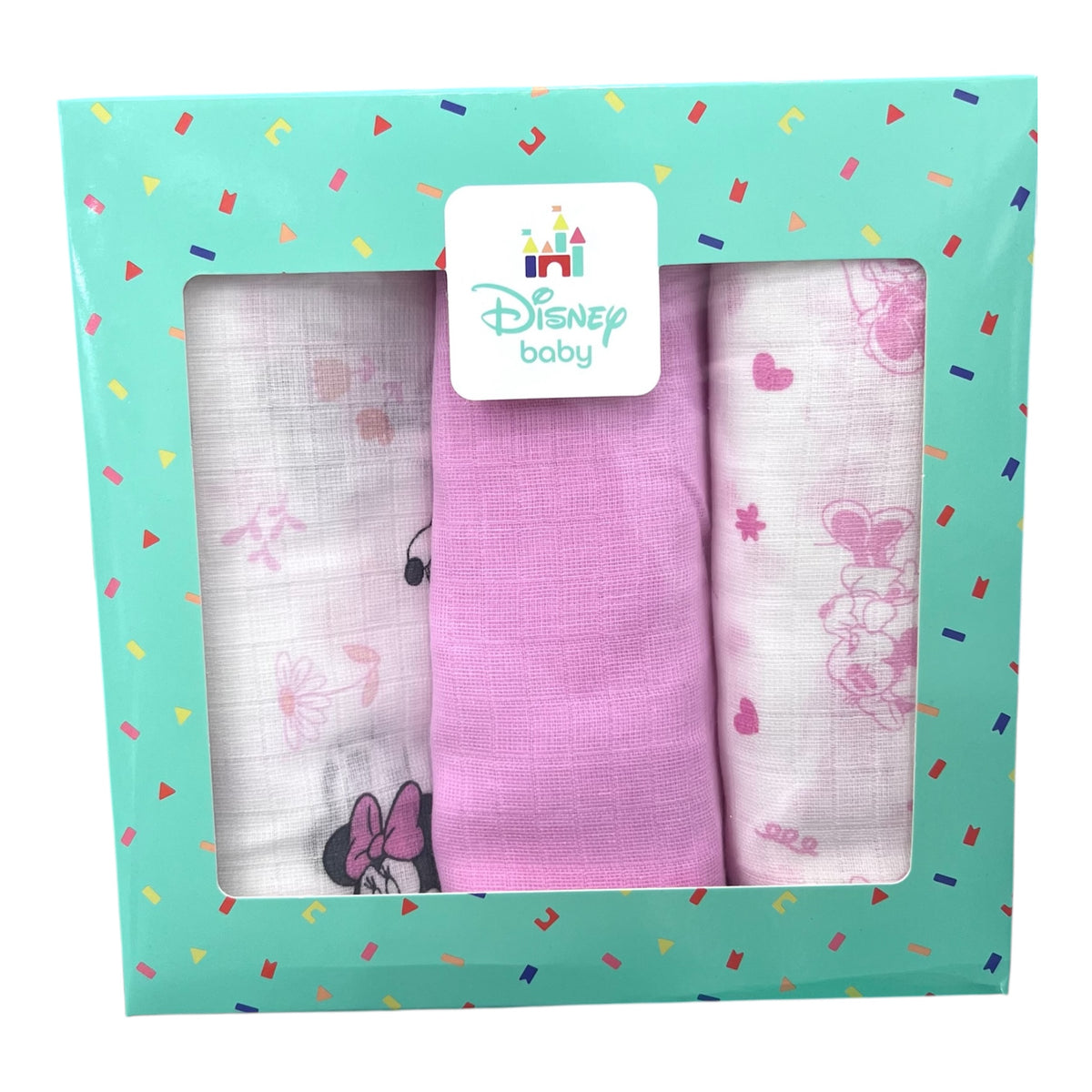 Disney Tris Mussole Minnie Colorate