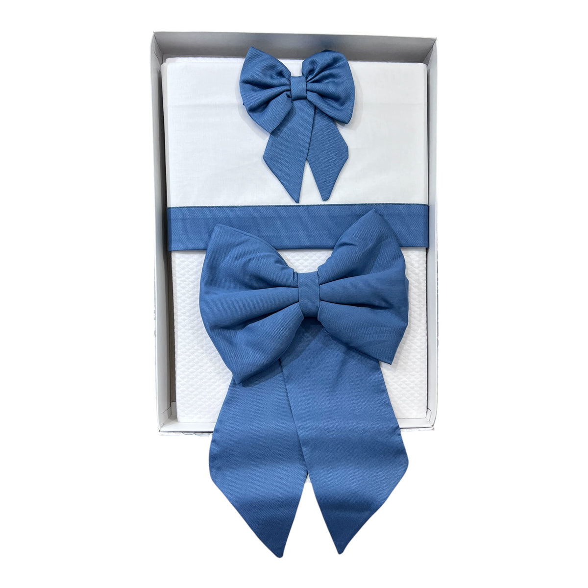 Ornella Coordinato Fiocco Passeggino Copertina Cotone Più Lenzuola Sopra Sotto Federa