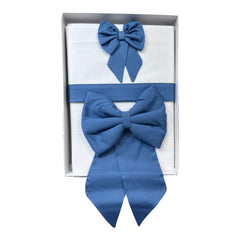 Ornella Coordinato Fiocco Passeggino Copertina Cotone Più Lenzuola Sopra Sotto Federa