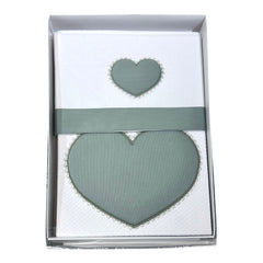 Ornella Coordinato Cuore Passeggino Copertina Cotone Più Lenzuola Sopra Sotto Federa 100% Cotone