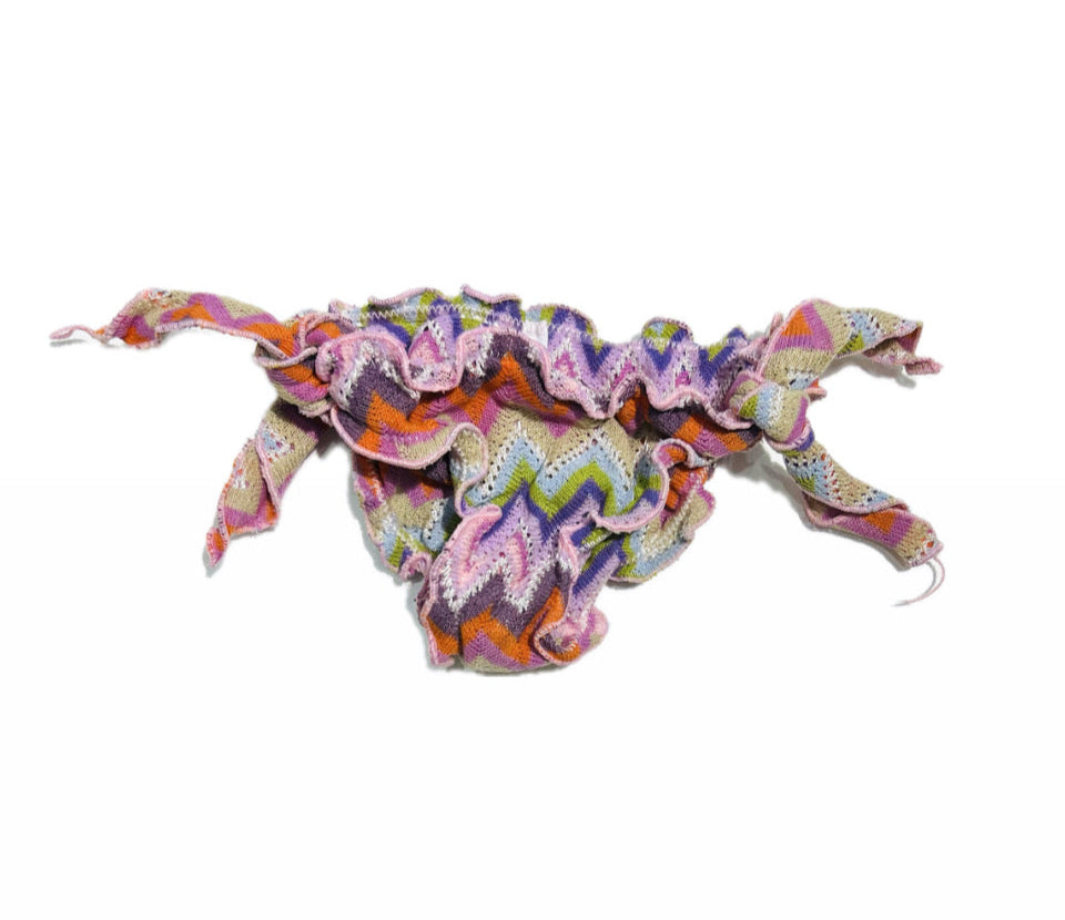 Costume Slip Cuffietta Neonata con Laccetti