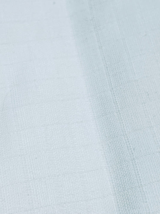TM Baby Box da Sei Mussole Bianche 100% Cotone in Garza Misura 75x75 Rifinita Con Piega