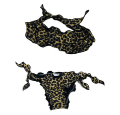 Costume Animalier Bambina Due Pezzi Fascia e Slip con Laccetti