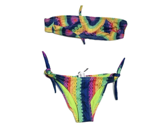 Costume Fantasy Bambina Due Pezzi Fascia e Slip con Laccetti