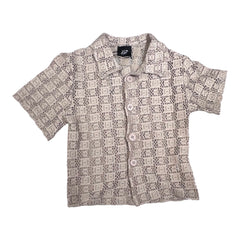 Jasper Camicia Rete Da Neonato Mezza Manica