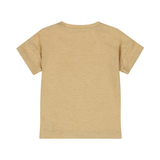 Dirkje T-+shirt Serafino Con Dettagli Bottoncino in Legno