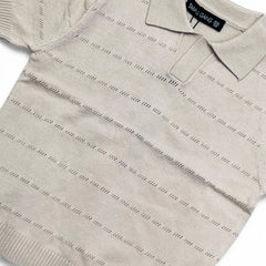 Polo In Maglia Filo Neonato