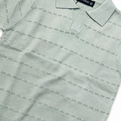 Polo In Maglia Filo Neonato