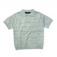 Polo In Maglia Filo Neonato