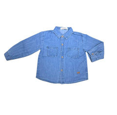 Camicia Jeans Neonato