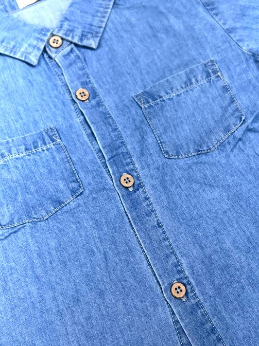 Camicia Jeans Neonato