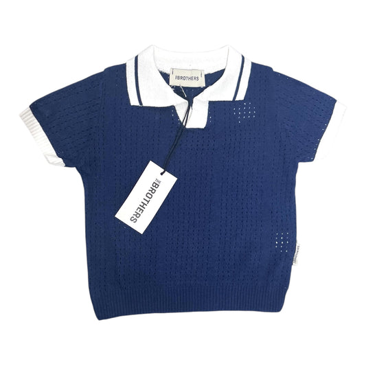 The Brothers Polo in Filo Traforata Bambino