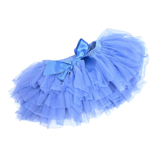 Gonna in Tulle Balze Con Coulotte Da Neonata