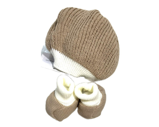Prime Emozioni Cappellino e Scarpine in Lana (Copia)