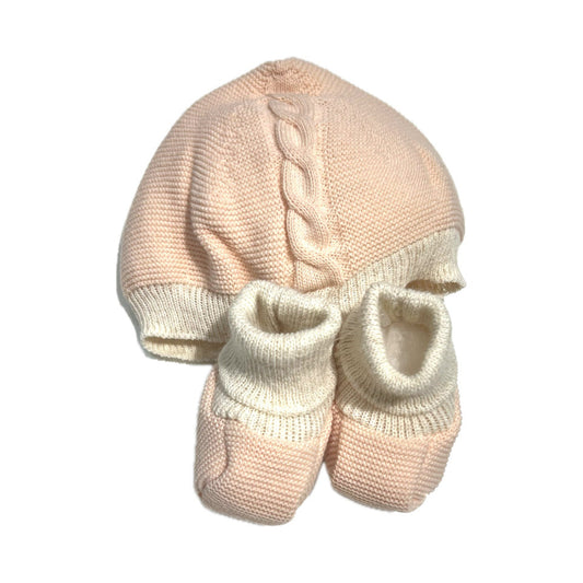 Prime Emozioni Cappellino e Scarpine in Lana (Copia)