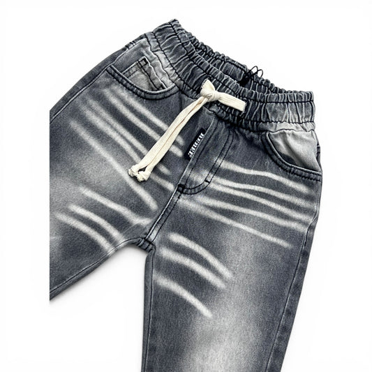 Rebel Jeans Sfumato Con Elastico in Giro Vita