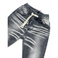 Rebel Jeans Sfumato Con Elastico in Giro Vita