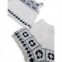 Completo Canotta e Short in Filo Da Neonata