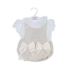 Fruit Pagliaccetto Con Fiocchi in Filo con Camicia