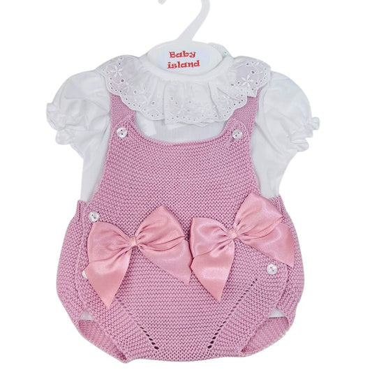 Fruit Pagliaccetto Con Fiocchi in Filo con Camicia (Copia)