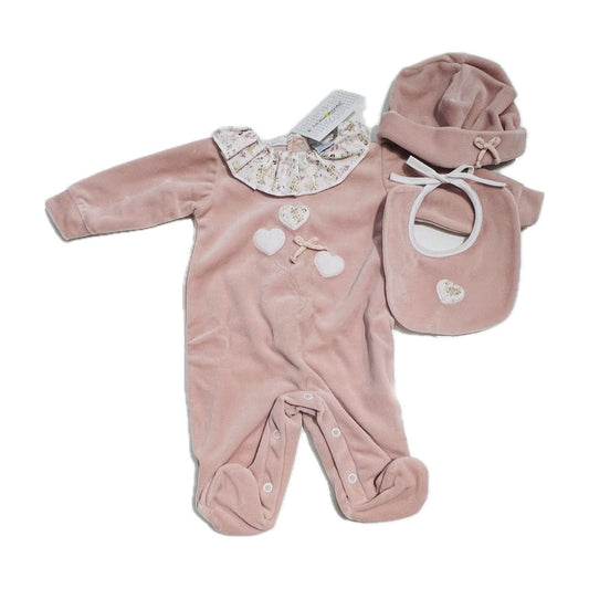 La Margherita Tutina Intera in Ciniglia Neonata