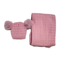 Batuffolini Copertina Culla Smacchinata con Cappello Pompon Primi Giorni