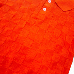 Attuality Polo in Filo Mezza Manica Damier Bambino