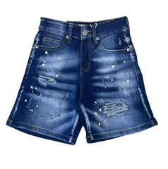 Bermuda Los Angeles Bambino Con Schizzi di Pittura e Rotture