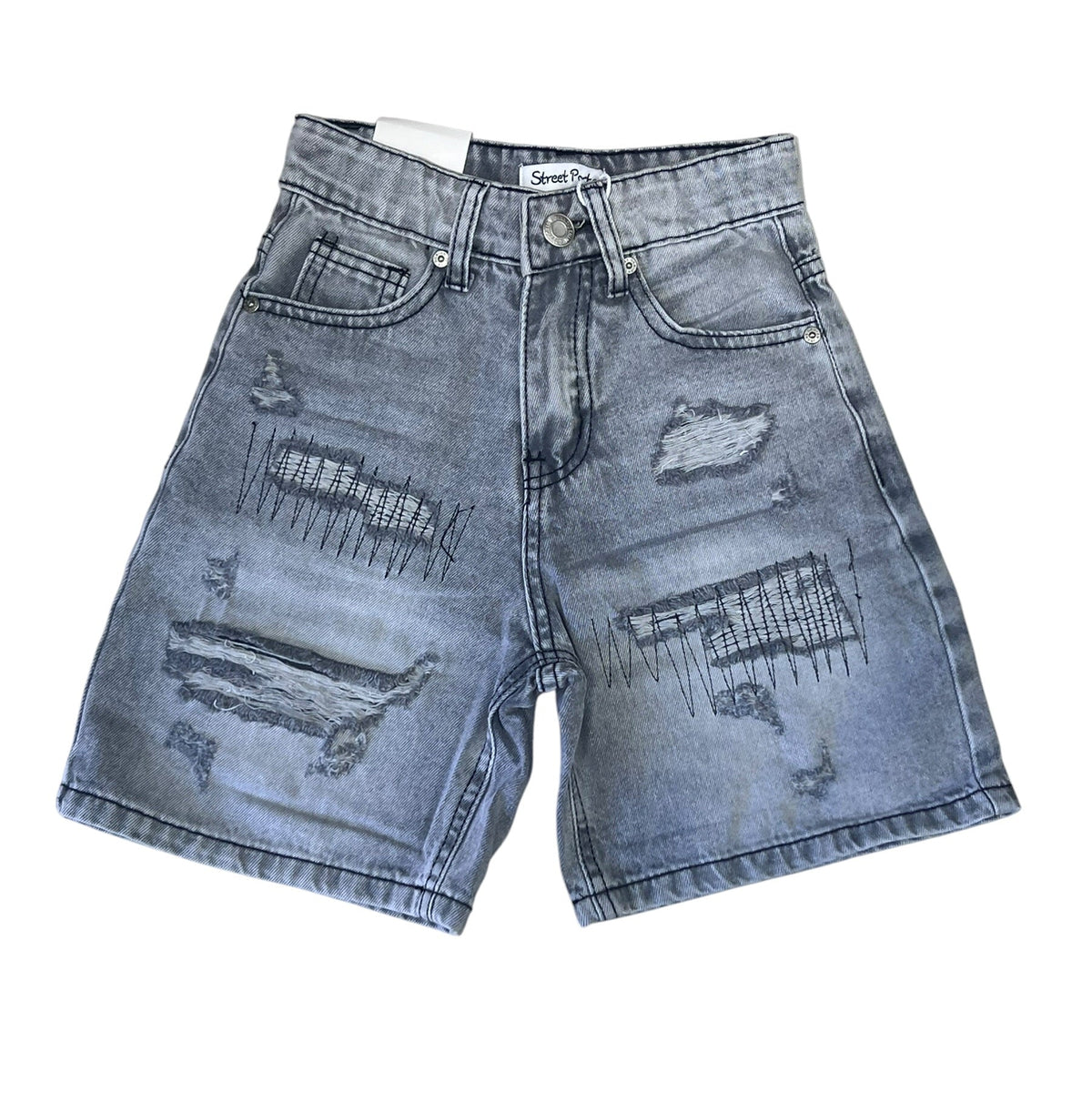 Bermuda Street in Jeans Bambino con Rotture