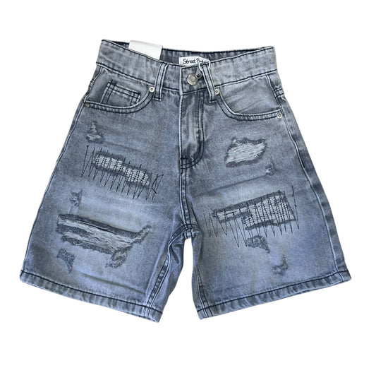 Bermuda Street in Jeans Bambino con Rotture