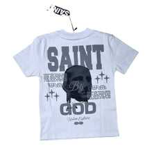 Saint T-Shirt Premium 100% Cotone Da Bambino