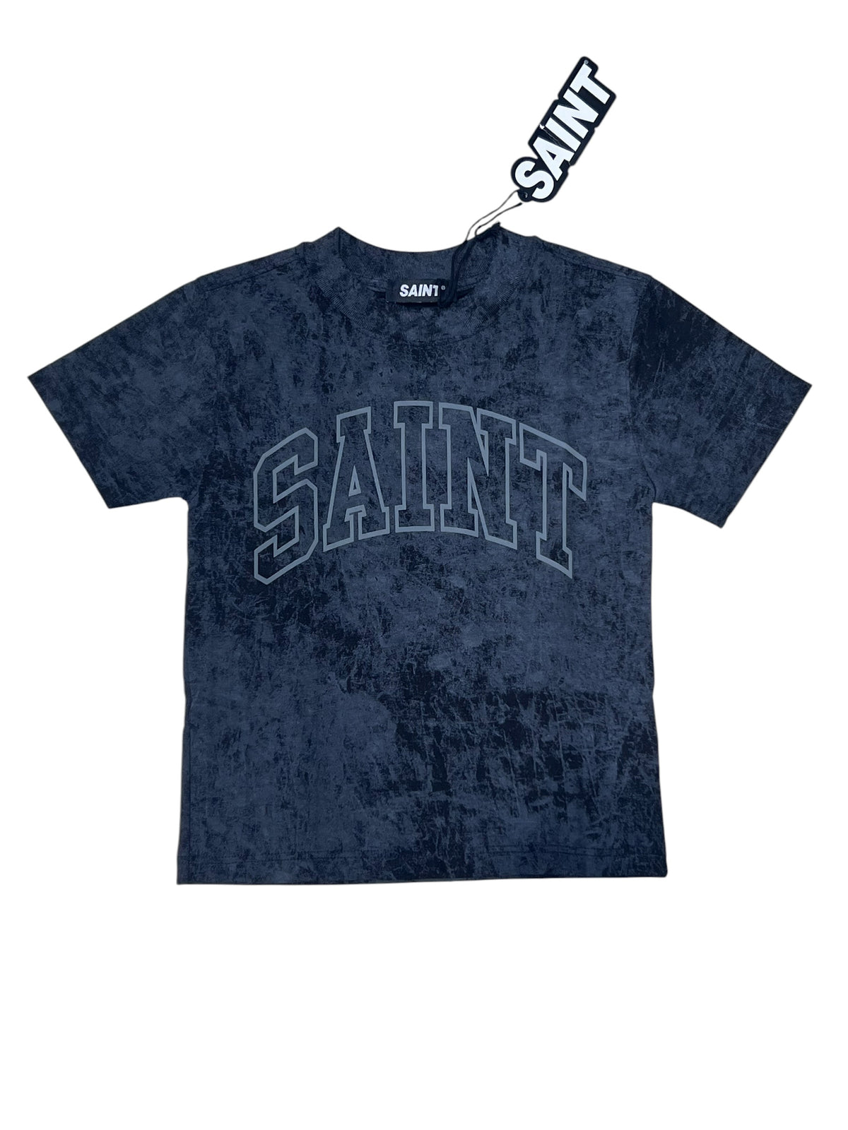 Saint T-Shirt Premium Effetto Marmorizzato 100% Cotone